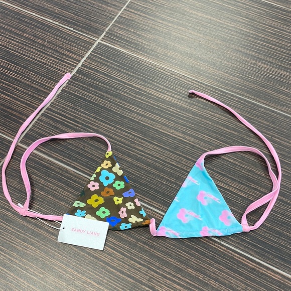NWT Sandy Liang Maurice Bikini SET - Picture 3 of 8